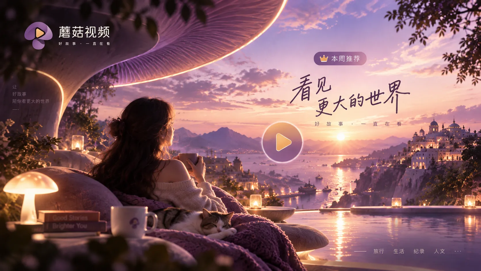 蘑菇视频观看场景专题